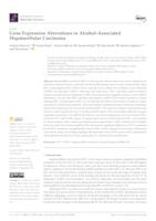 prikaz prve stranice dokumenta Gene Expression Aberrations in Alcohol-Associated Hepatocellular Carcinoma